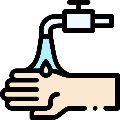 Washing hands